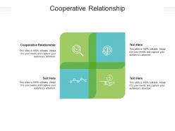 Cooperative relationship ppt powerpoint presentation infographic template guidelines cpb