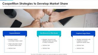 Coopetition Strategies To Develop Market Share