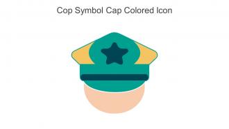 Cop Symbol Cap Colored Icon In Powerpoint Pptx Png And Editable Eps Format