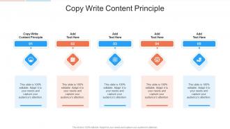 Copy Write Content Principle In Powerpoint And Google Slides Cpb