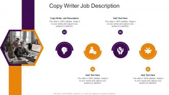 Copy Writer Job Description In Powerpoint And Google Slides Cpb