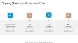 Copying Sentences Worksheets Free In Powerpoint And Google Slides Cpb