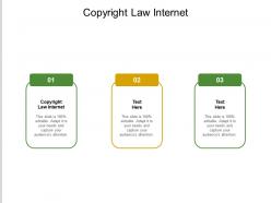 Copyright law internet ppt powerpoint presentation show grid cpb