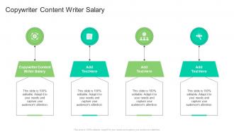 Copywriter Content Writer Salary In Powerpoint And Google Slides Cpb