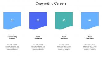Copywriting careers ppt powerpoint presentation slides grid cpb