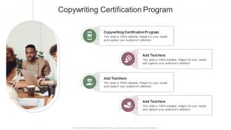 Copywriting Certification Program In Powerpoint And Google Slides Cpb