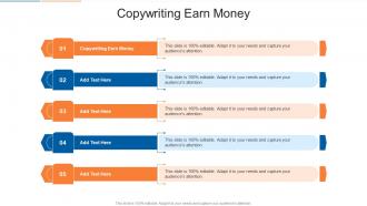 Copywriting Earn Money In Powerpoint And Google Slides Cpb
