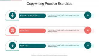 Copywriting Practice Exercises In Powerpoint And Google Slides Cpb