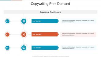 Copywriting Print Demand In Powerpoint And Google Slides Cpb