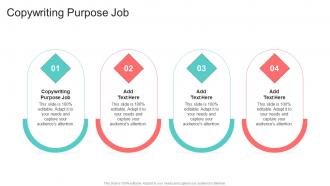 Copywriting Purpose Job In Powerpoint And Google Slides Cpb