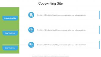 Copywriting Site In Powerpoint And Google Slides Cpb