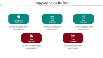 Copywriting Skills Test Ppt Powerpoint Presentation Layouts Slide Download Cpb