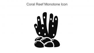 Coral Reef Monotone Icon In Powerpoint Pptx Png And Editable Eps Format