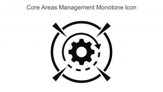 Core Areas Management Monotone Icon In Powerpoint Pptx Png And Editable Eps Format