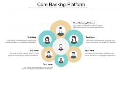 Core banking platform ppt powerpoint presentation portfolio clipart images cpb