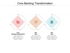Core banking transformation ppt powerpoint presentation gallery rules cpb