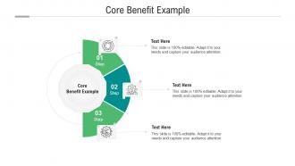 Core benefit example ppt powerpoint presentation slides infographic template cpb