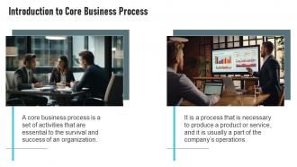 Core Business Process powerpoint presentation and google slides ICP Adaptable Customizable