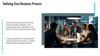 Core Business Process powerpoint presentation and google slides ICP Pre-designed Customizable