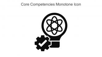 Core Competencies Monotone Icon In Powerpoint Pptx Png And Editable Eps Format