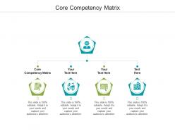 Core competency matrix ppt powerpoint presentation slides deck cpb