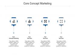 Core concept marketing ppt powerpoint presentation infographic template rules cpb