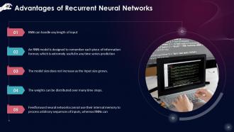Core Concepts Of Recurrent Neural Networks Training Ppt Analytical Image