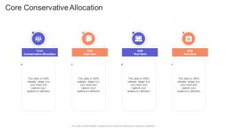 Core Conservative Allocation In Powerpoint And Google Slides Cpb