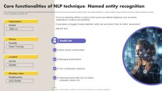 Core Functionalities Of NLP Technique Named What Is NLP And How It Works AI SS V