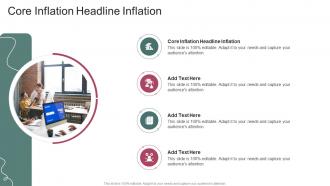 Core Inflation Headline Inflation In Powerpoint And Google Slides Cpb