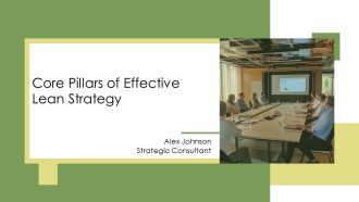 Core Pillars Of Effective Lean Strategy PPT Guidelines AT