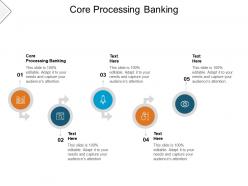 Core processing banking ppt powerpoint presentation pictures graphics design cpb