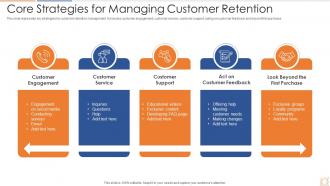 Core Strategies For Managing Customer Retention