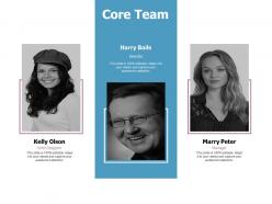 Core Team Communication L377 Ppt Powerpoint Presentation Ideas