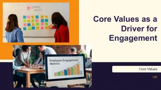Core Values As A Driver For Employee Engagement PPT Slides AT Core Values As A Driver For Employee Engagement PPT Slides AT