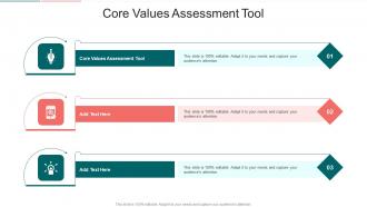 Core Values Assessment Tool In Powerpoint And Google Slides Cpb