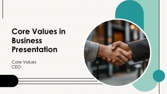 Core Values In Business PPT Graphics AT