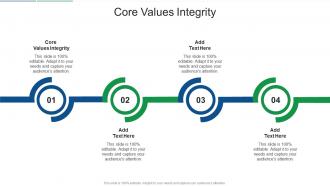 Core Values Integrity In Powerpoint And Google Slides Cpb