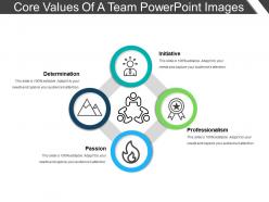 Core Values Of A Team Powerpoint Images