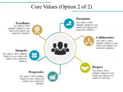 Core Values Powerpoint Slide Templates