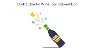 Cork Extractor Wine Tool Colored Icon In Powerpoint Pptx Png And Editable Eps Format