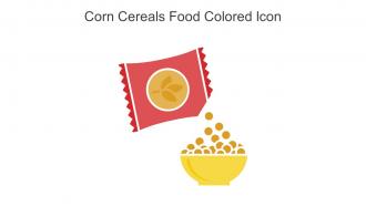 Corn Cereals Food Colored Icon In Powerpoint Pptx Png And Editable Eps Format