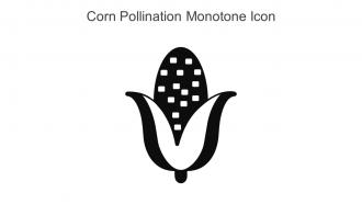 Corn Pollination Monotone Icon In Powerpoint Pptx Png And Editable Eps Format