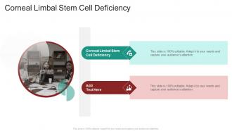 Corneal Limbal Stem Cell Deficiency In Powerpoint And Google Slides Cpb