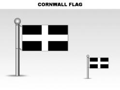 Cornwal country powerpoint flags