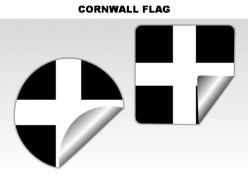 Cornwal country powerpoint flags