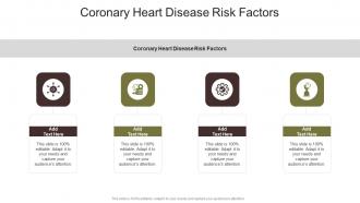 Coronary Heart Disease Risk Factors In Powerpoint And Google Slides Cpb
