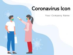 Coronavirus icon eliminating disease individual quarantined location transmission