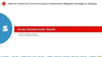 Coronavirus impact assessment and mitigation strategies in shipping industry complete deck