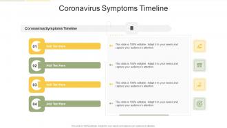 Coronavirus Symptoms Timeline In Powerpoint And Google Slides Cpb